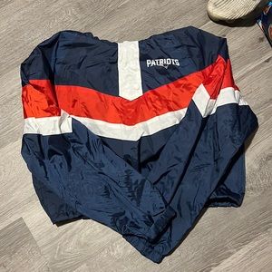 Patriots windbreaker zip up
